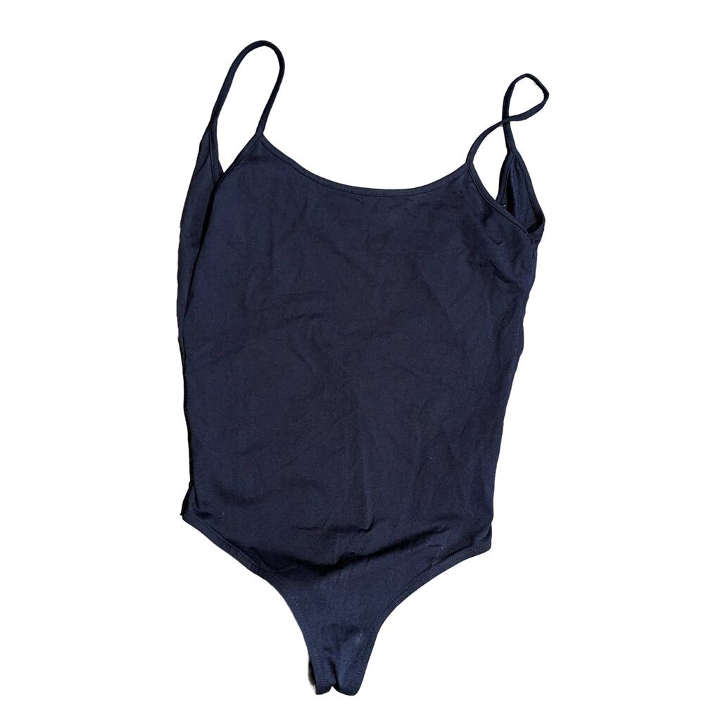 NWT Zara black one piece Body Suit sz Small